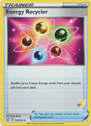Battle Styles 124/163 Energy Recycler (Pikachu Symbol 32)