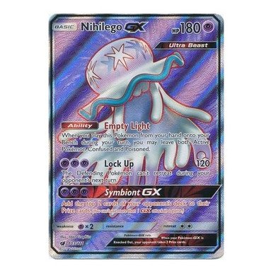 SM Crimson Invasion 103/111 Nihilego GX (Full Art)