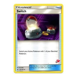 Sun and Moon (Base Set) 132/149 Switch (Charizard Symbol 58)