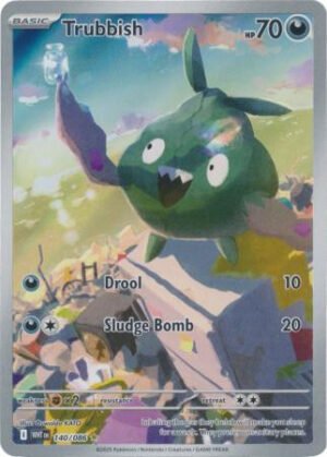 SV White Flare 140/086 Trubbish (Illustration Rare)