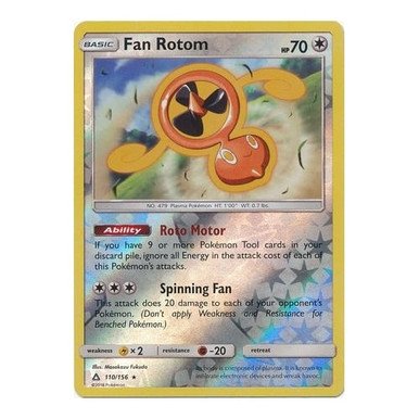 SM Ultra Prism 110/156 Fan Rotom (Reverse Holo)