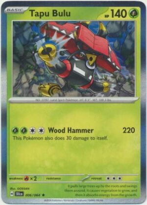 SV Shrouded Fable 006/064 Tapu Bulu (Holo)