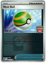 Scarlet & Violet (Base Set) 181/198 Nest Ball (Regional League Promo - Europe TOP 8)