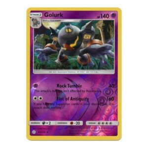 SM Cosmic Eclipse 090/236 Golurk (Reverse Holo)