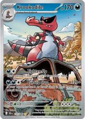 SV Black Bolt 137/086 Krookodile (Illustration Rare)