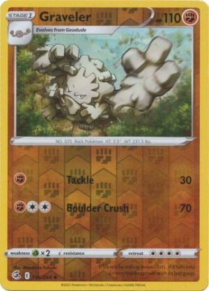 Fusion Strike 136/264 Graveller (Reverse Holo)