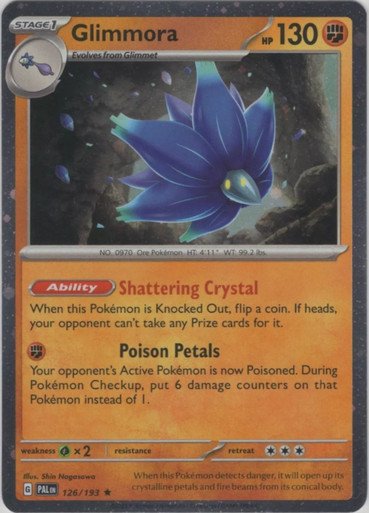SV Paldea Evolved 126/193 Glimmora (Cosmo Holo)