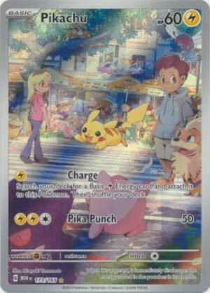 Scarlet & Violet 151 173/165 Pikachu (Illustration Rare)