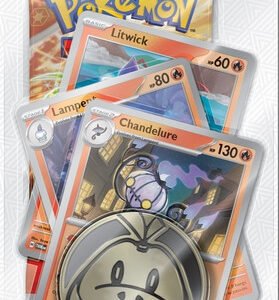 Scarlet and Violet Surging Sparks Premium Checklane Blister Chandelure
