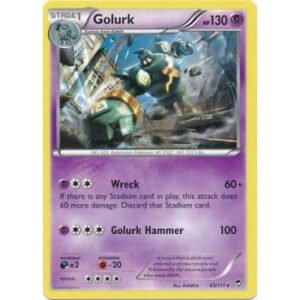 XY Furious Fists 43/111 Golurk