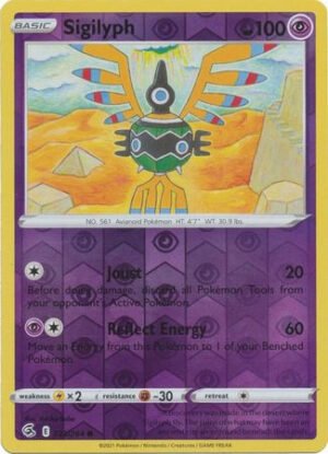 Fusion Strike 123/264 Sigilyph (Reverse Holo)