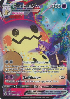 Brilliant Stars TG17/TG30 Mimikyu VMAX (Full Art)