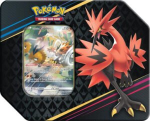 Crown Zenith Large Tin Galarian Zapdos