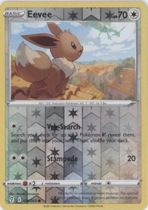 Evolving Skies 125/203 Eevee (Reverse Holo)
