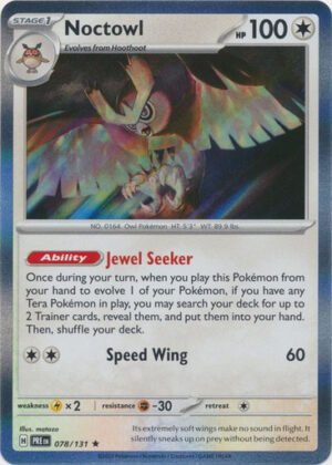 SV Prismatic Evolutions 078/131 Noctowl (Holo)