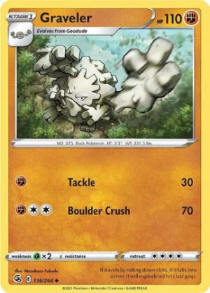 Fusion Strike 136/264 Graveller