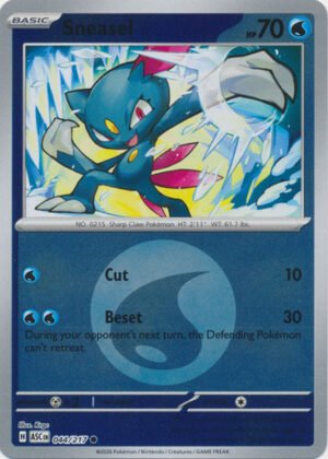 ME Ascended Heroes 044/217 Sneasel (Reverse Holo ENERGY SYMBOL)