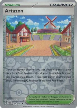 SV Paldean Fates 076/091 Artazon (Reverse Holo)