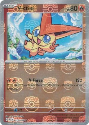 SV Black Bolt 012/086 Victini (MASTER BALL Reverse Holo)
