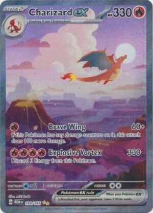 Scarlet & Violet 151 199/165 Charizard ex (Alternative Art, Full Art)