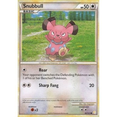 HeartGold & SoulSilver 82/123 Snubbull
