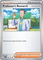 SV Prismatic Evolutions 123/131 Professor's Research [Professor Elm]