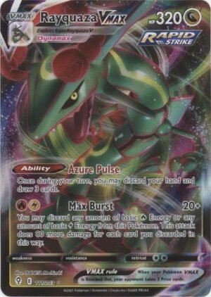 Evolving Skies 111/203 Rayquaza VMAX (Full Art)