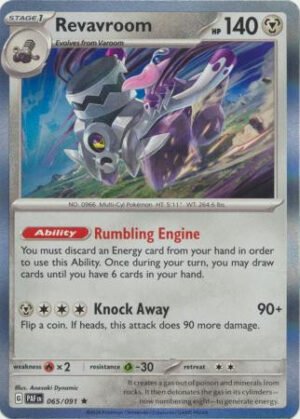 SV Paldean Fates 065/091 Revavroom (Holo)