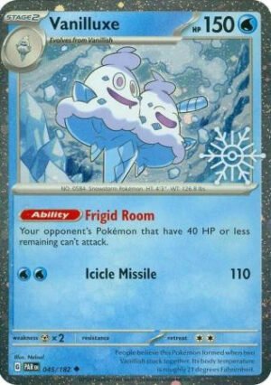 SV Paradox Rift 045/182 Vanilluxe (Cosmo Holo w/ Snowflake Stamp)