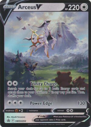 Sword & Shield Promo SWSH204 Arceus V (Full Art)