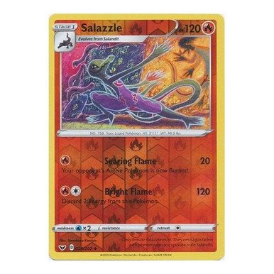 Sword & Shield (Base) 028/202 Salazzle (Reverse Holo)