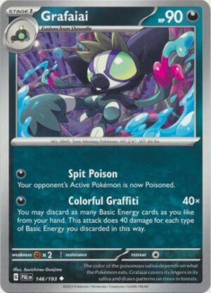 SV Paldea Evolved 146/193 Grafaiai