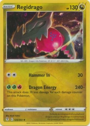 Evolving Skies 124/203 Regidrago (Cosmo Holo)