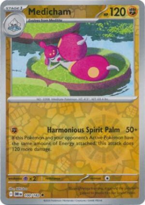 SV Destined Rivals 100/182 Medicham (Reverse Holo)