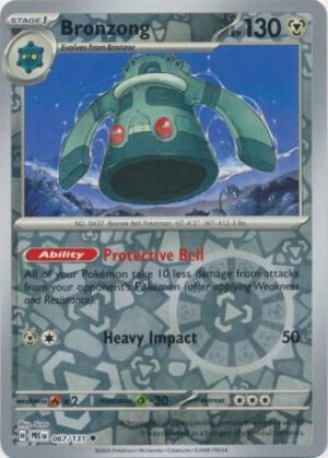 SV Prismatic Evolutions 067/131 Bronzong (Reverse Holo)