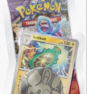 Scarlet and Violet Temporal Forces 1 Pack Checklane Blister Bellibolt