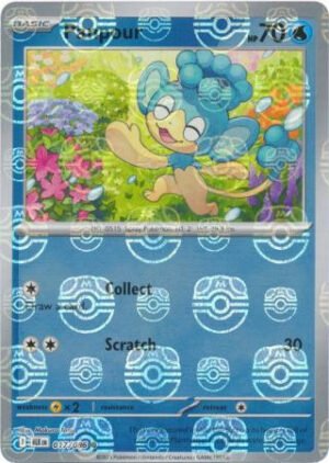 SV Black Bolt 017/086 Panpour (MASTER BALL Reverse Holo)