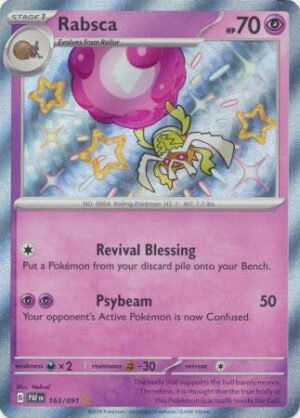SV Paldean Fates 163/091 Rabsca (Holo Shiny)