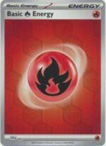 Scarlet & Violet SVE EN02 Basic Fire Energy (Pattern Reverse Holo)