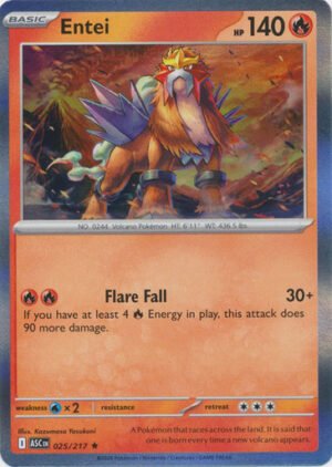 ME Ascended Heroes 025/217 Entei (Holo)