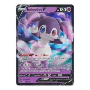 Sword & Shield (Base) 091/202 Indeedee V (Half Art)