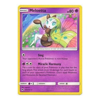 SM Lost Thunder 104/214 Meloetta