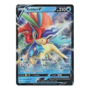 Sword & Shield (Base) 053/202 Keldeo V (Half Art)