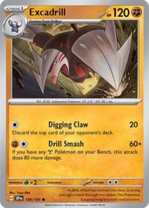 SV Surging Sparks 109/191 Excadrill