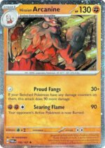 SV Twilight Masquerade 100/167 Hisuian Arcanine (Cosmo Holo)