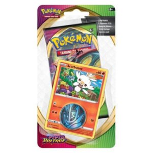 SWSH Vivid Voltage 1 Pack Checklane Blister Scorbunny
