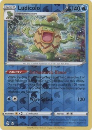 Evolving Skies 034/203 Ludicolo (Reverse Holo)