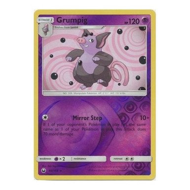 SM Celestial Storm 60/168 Grumpig (Reverse Holo)