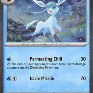 SV Prismatic Evolutions 025/131 Glaceon (Cosmo Holo)