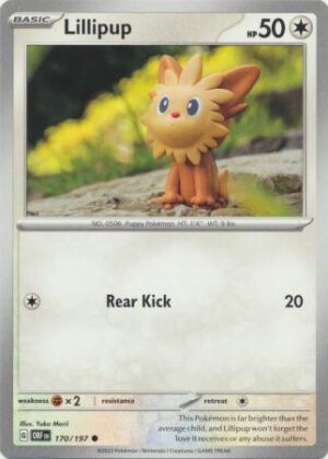 SV Obsidian Flames 170/197 Lillipup